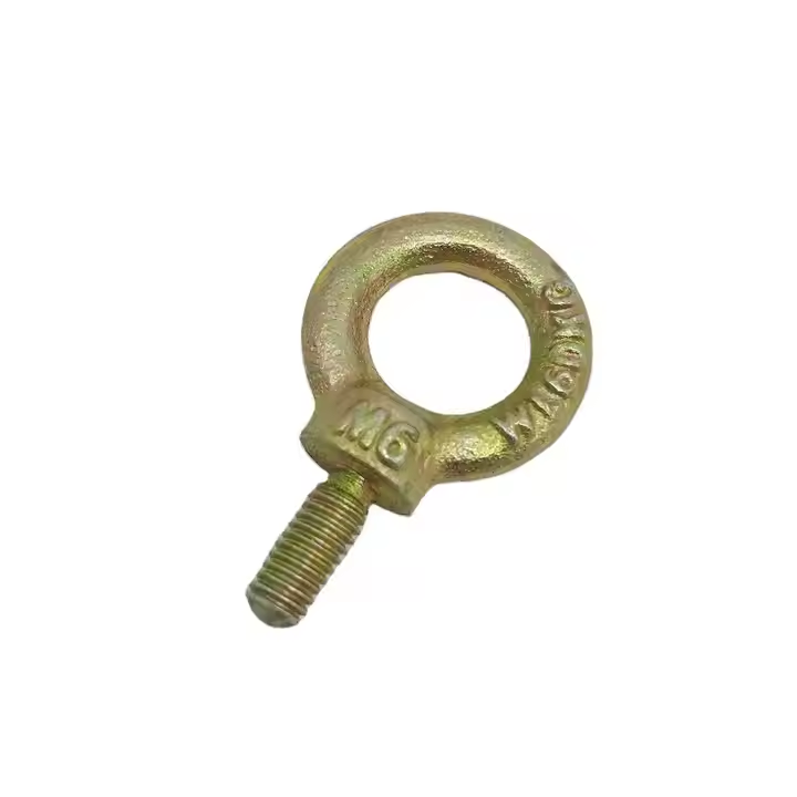 Galvanized JIS B-1168 Type Bolt M6 M8 M10 M12 Eye Bolt Carbon Steel Drop Forged Lifting Eye Bolts