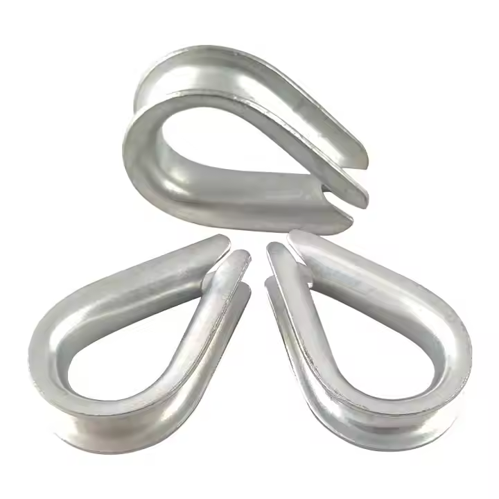 Zinc Plated Common Wire Rope Thimble (European Type) galvanized