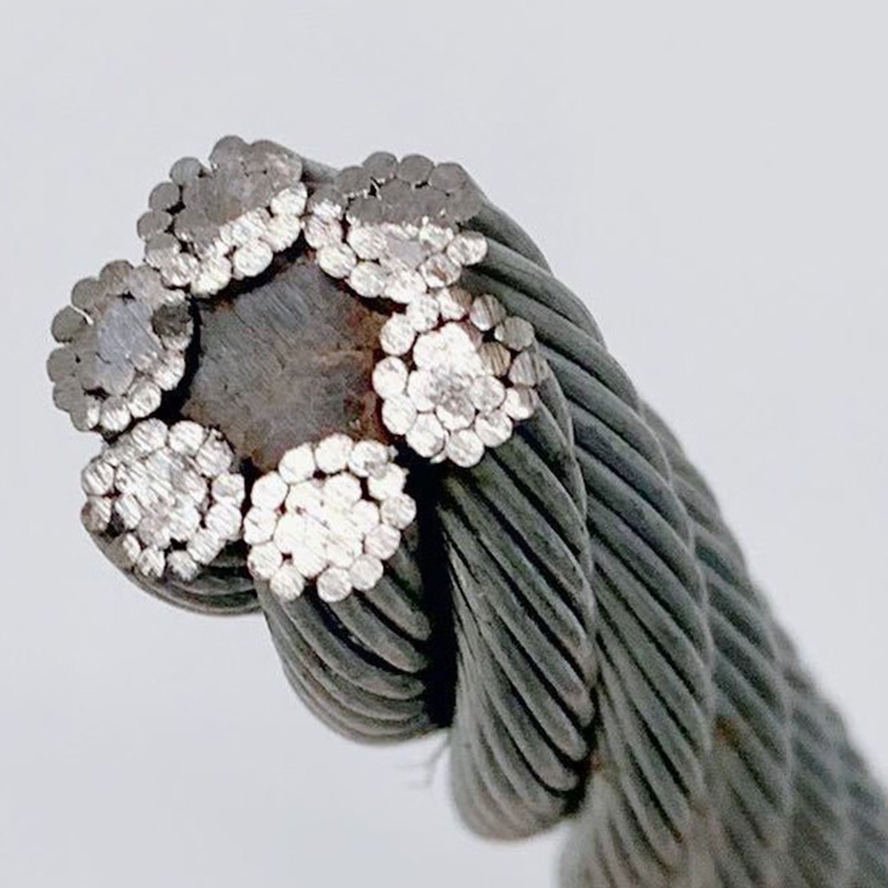 1/16" 1/8" 3/16" 1x7 7x7 7x19 Galfan Cable Aircraft Cable Wire Rope