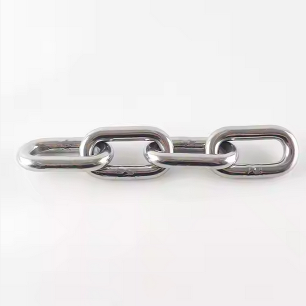 Galvanized Carbon Steel DIN764 Medium Welded Link Chain