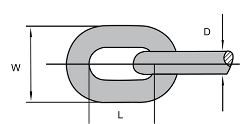 G-Ordinary Mild Steel Link Chain