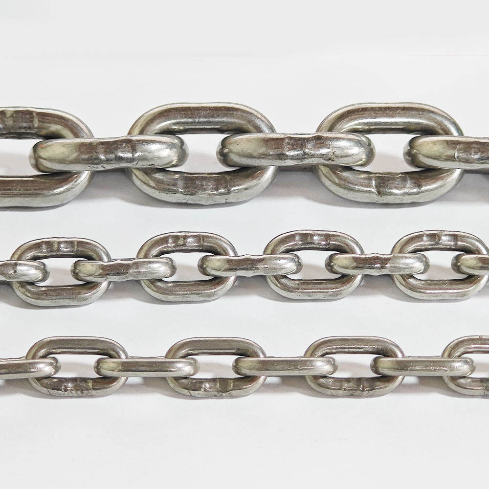 DIN766 Welded Stainless Steel Short Link Chain 316 Anchor Chain
