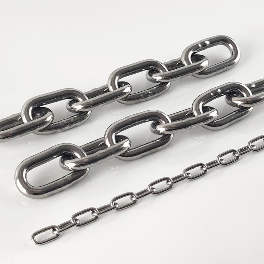 Stainless Steel 304/316 NACM90 Standard Link Chain Welded Polished
