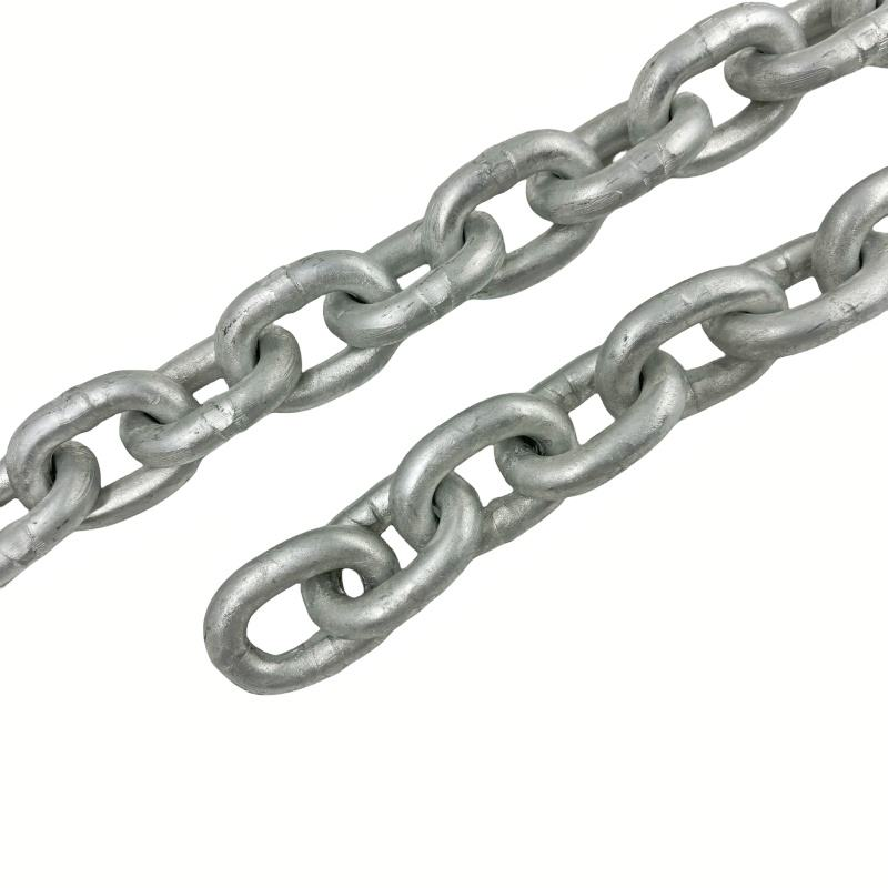 Hot Dipped Galvanized G80 Marine Link Chain for Ship or Boat