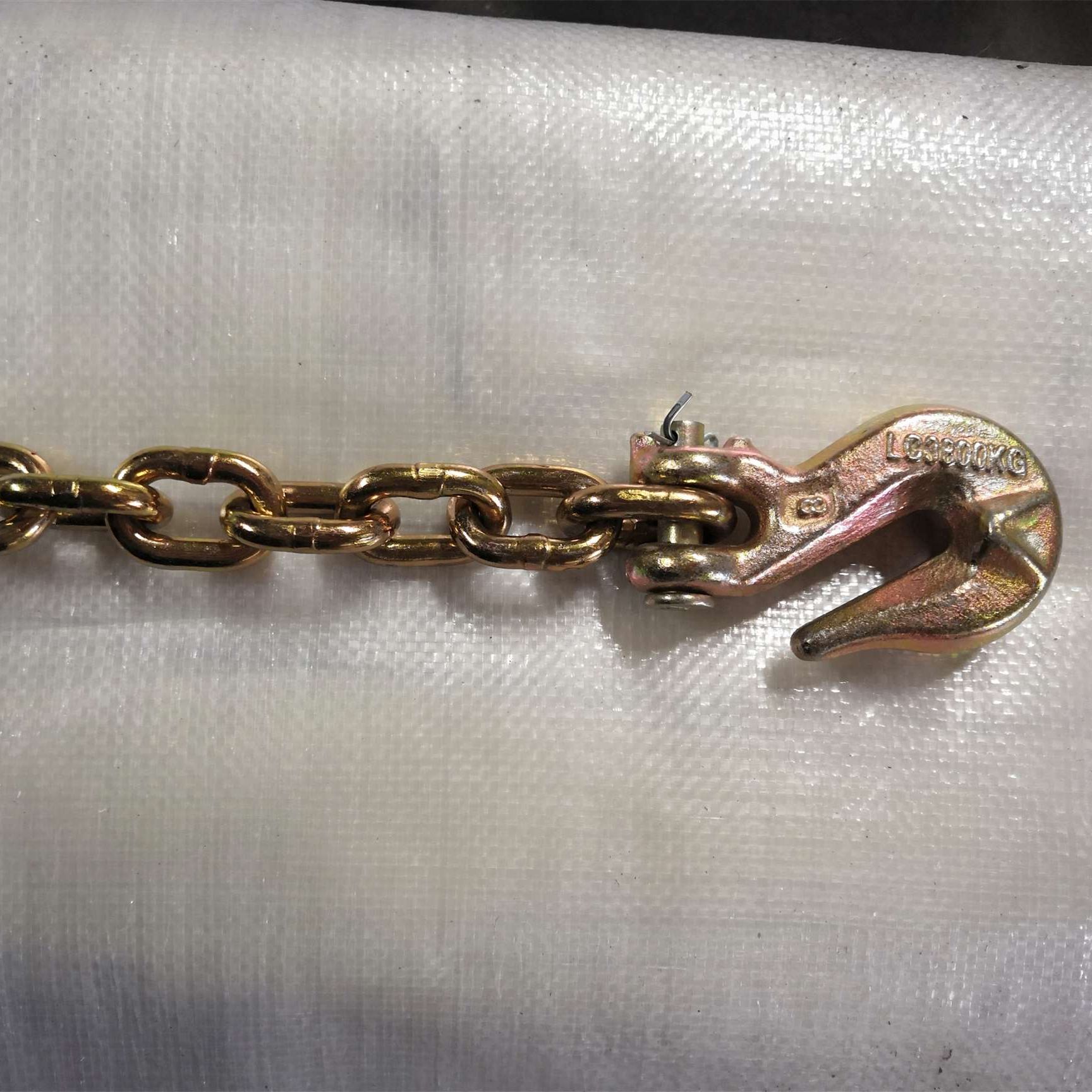 G70 Australian Standard Chain Short Link Chain Yellow Zinc Plated Welded Electric Galvanized Short Link Chain