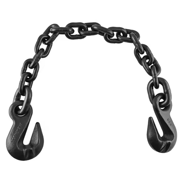G80 Tie Down Load Galvanized Chain With Eye Shortening Grab Hook