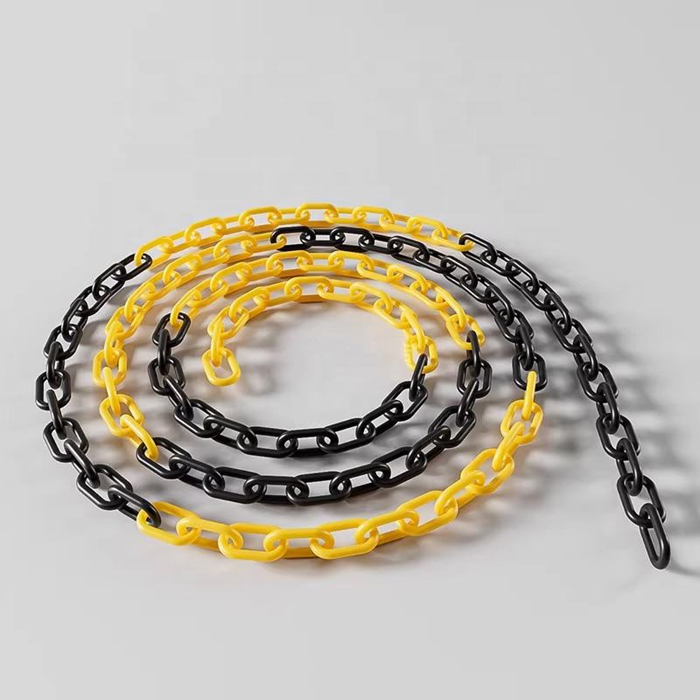 Plastic Barrier Colored Traffic Roadway Safety Plastic Chain for Traffic Cones