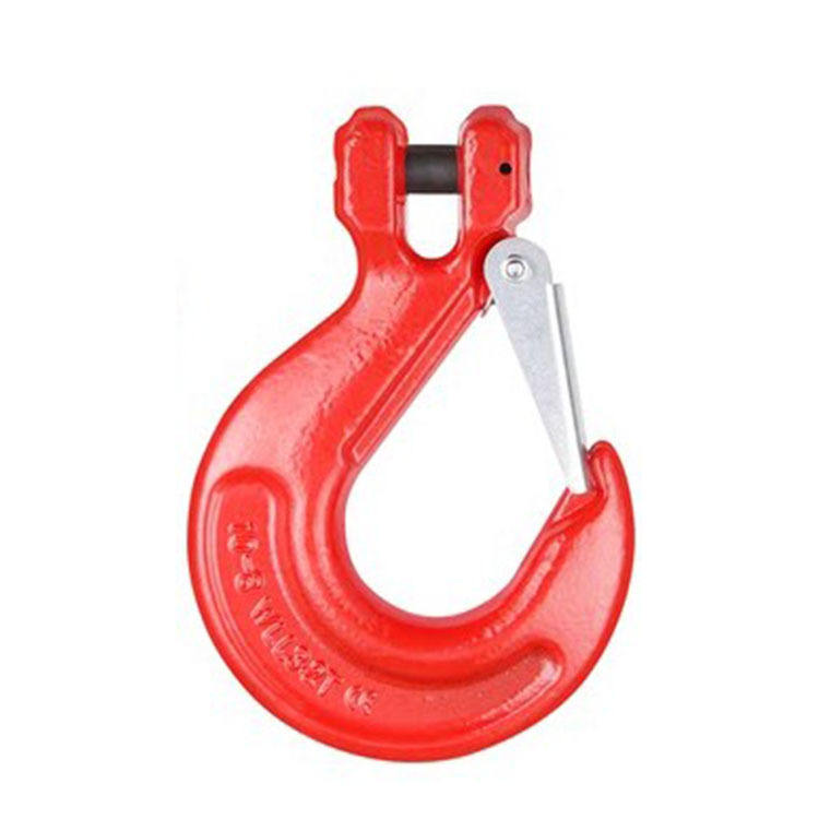 G80 European Type Clevis Slip Hook Lifting Hooks Goat Horn Hooks Crane Hooks Slings and Rigging