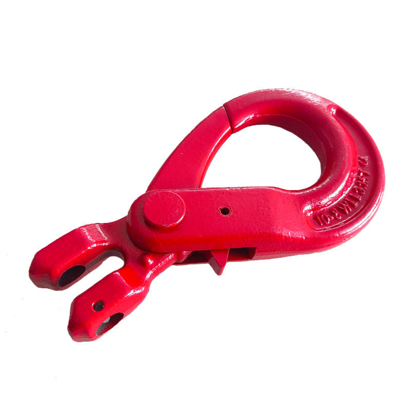G80 Steel Alloy Zinc Self-Locking Hook Durable Industrial Lifting ...