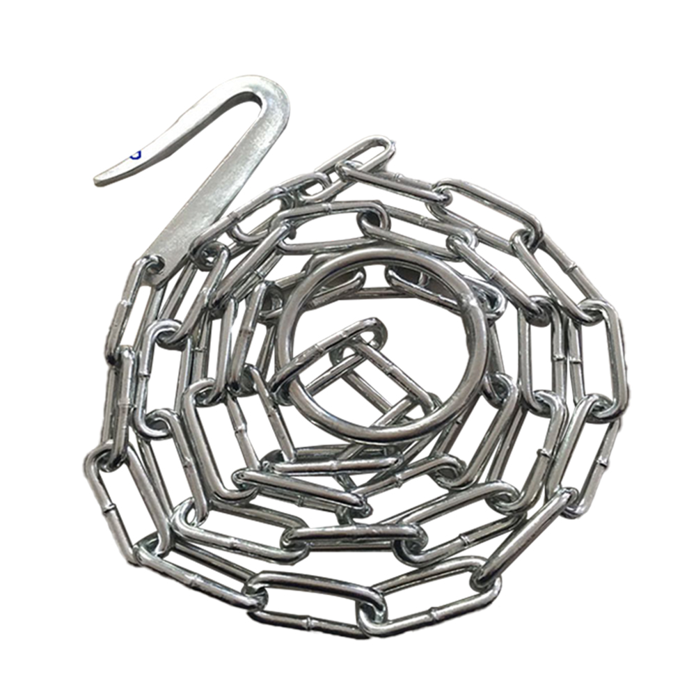 Stainless Steel Welding Link Animal Chain Cow Chain With One Ring One Hook