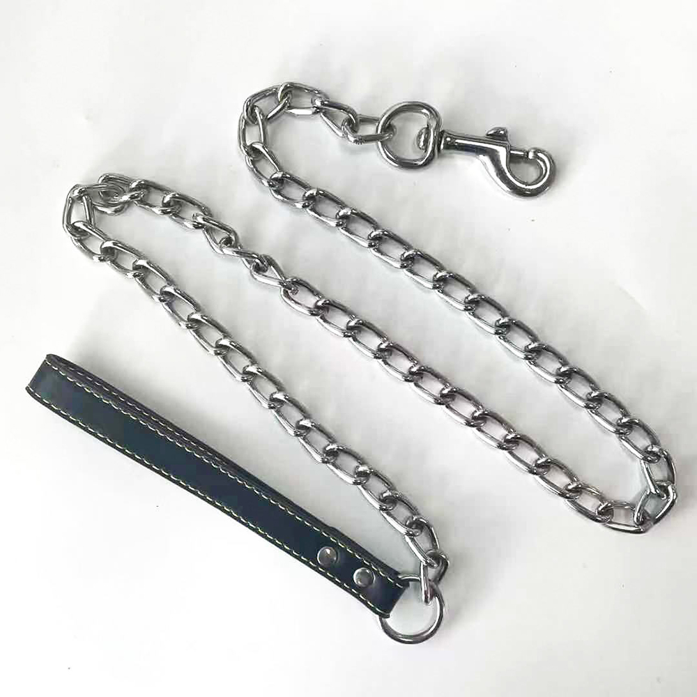 Stainless Steel Necklace Collar Pet Dog Welding Twisted Chain