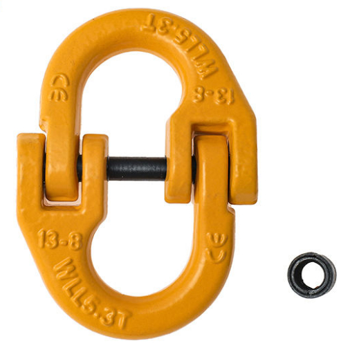 G80  Connecting Link US EU Connecting Twin Clevis Links Double Loop Shackle Lifting Chain Connector