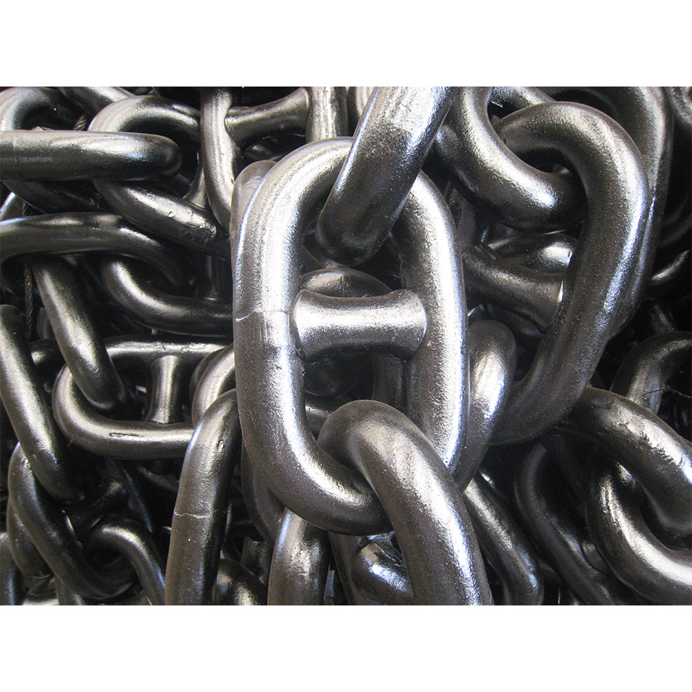 Ship Boat Mooring Fishing Net Chain Hatch Chain Marine 60mm Welded Stud Link Anchor Chain