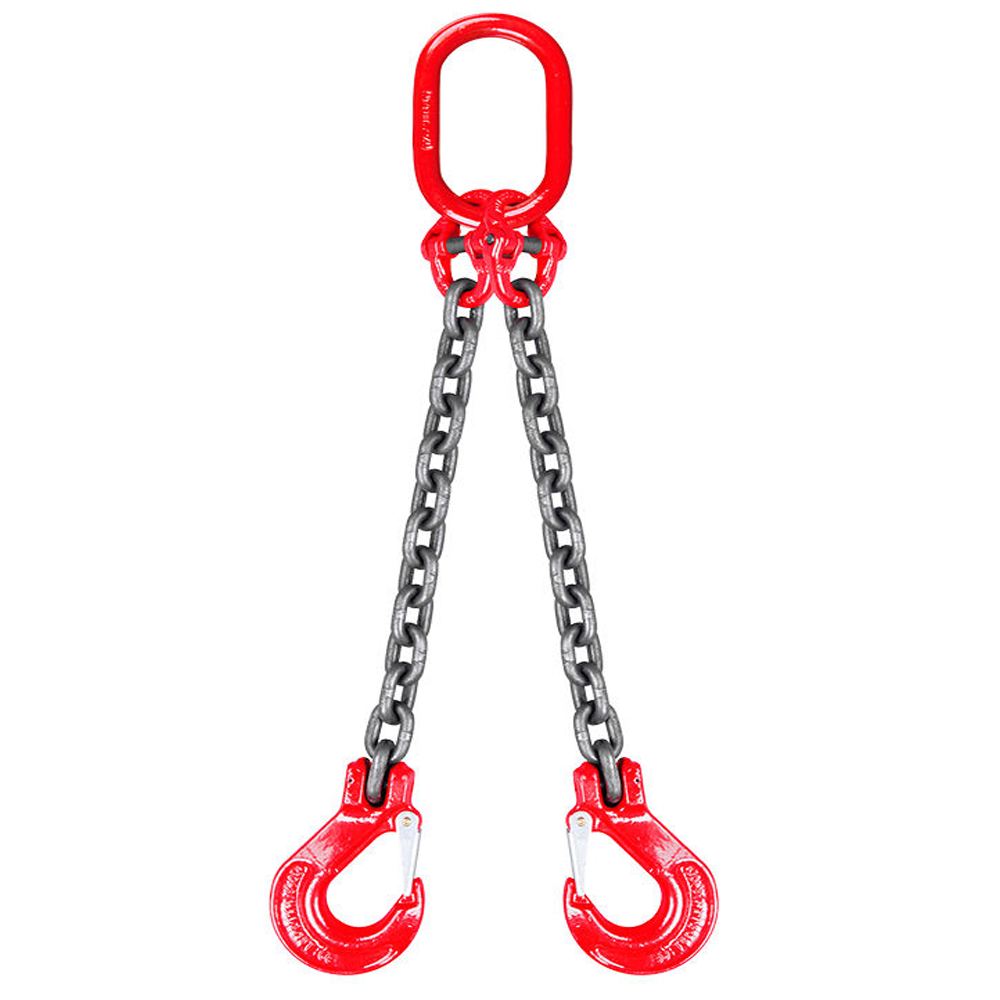 G80 Alloy Chain Sling 2 Legs Adjustable Roller Chain Lifter