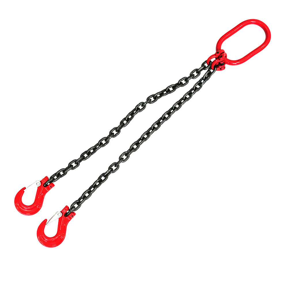 G80 Alloy Chain Sling 2 Legs Adjustable Roller Chain Lifter