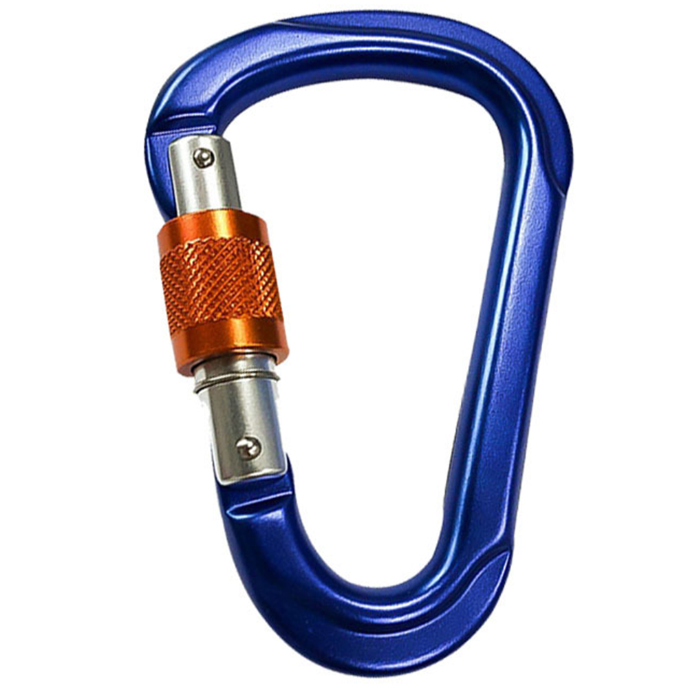 CH7105B 7075 Master Lock Safety Hook Outdoor Climbing Aluminium Alloy Mountaineering Carabiner 25kn Carabiner Clip