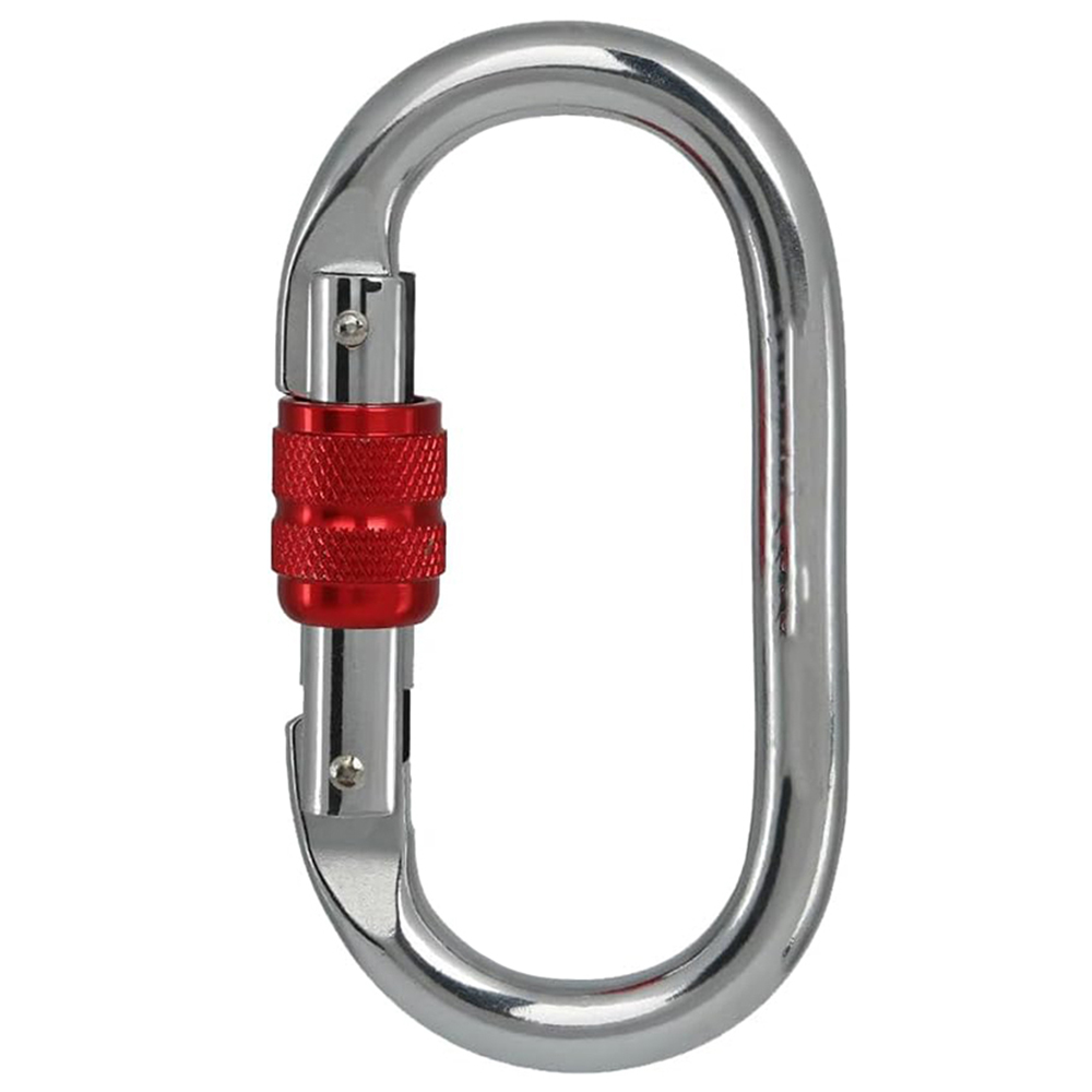25KN 5600LB Twist Lock Carabiners Hook CE Rated Heavy Duty Locking Climbing Carabiner Clip