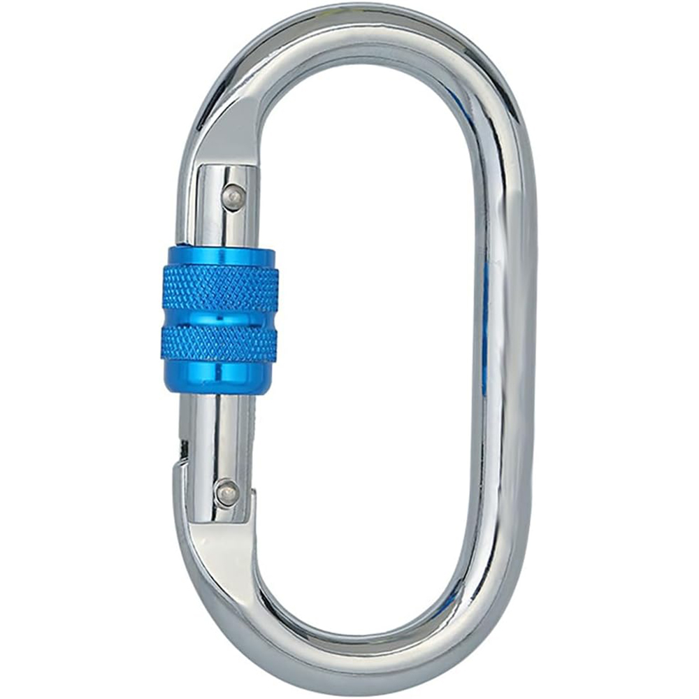 25 kN 5600 LB Rugged Terrain Approved Industrial Strength Twist Lock Carabiners Hook Heavy Duty Locking Climbing Carabiner Clip