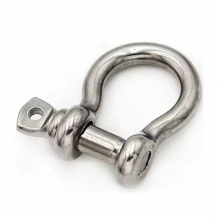 G209 US Type Stainless Steel 316 Screw Pin Lifting Bow Shackle