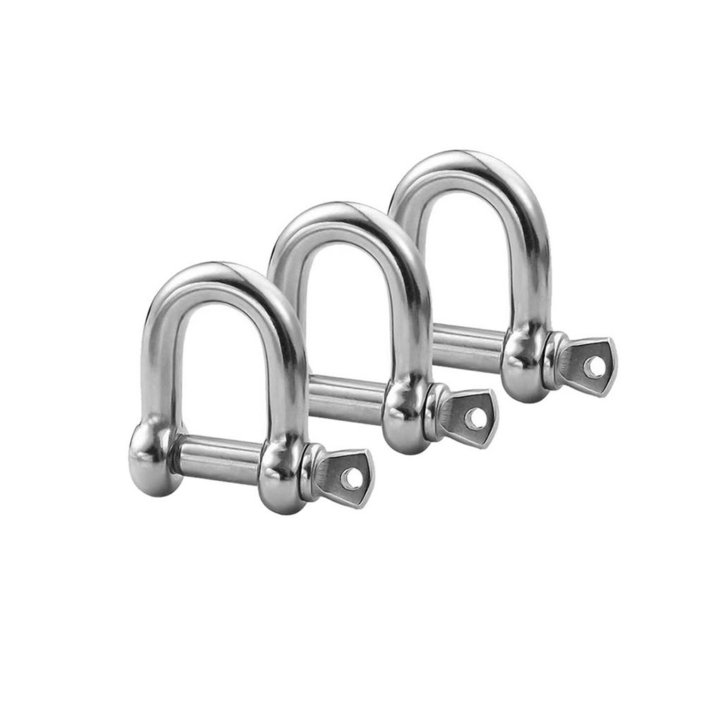 High Polished Stainless Steel 304/316 JIS Type D Shackle