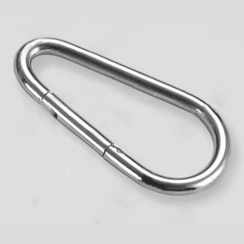 Stainless Steel 304/316 Pear Shaped Snap Hooks Spring Hook Carabiner