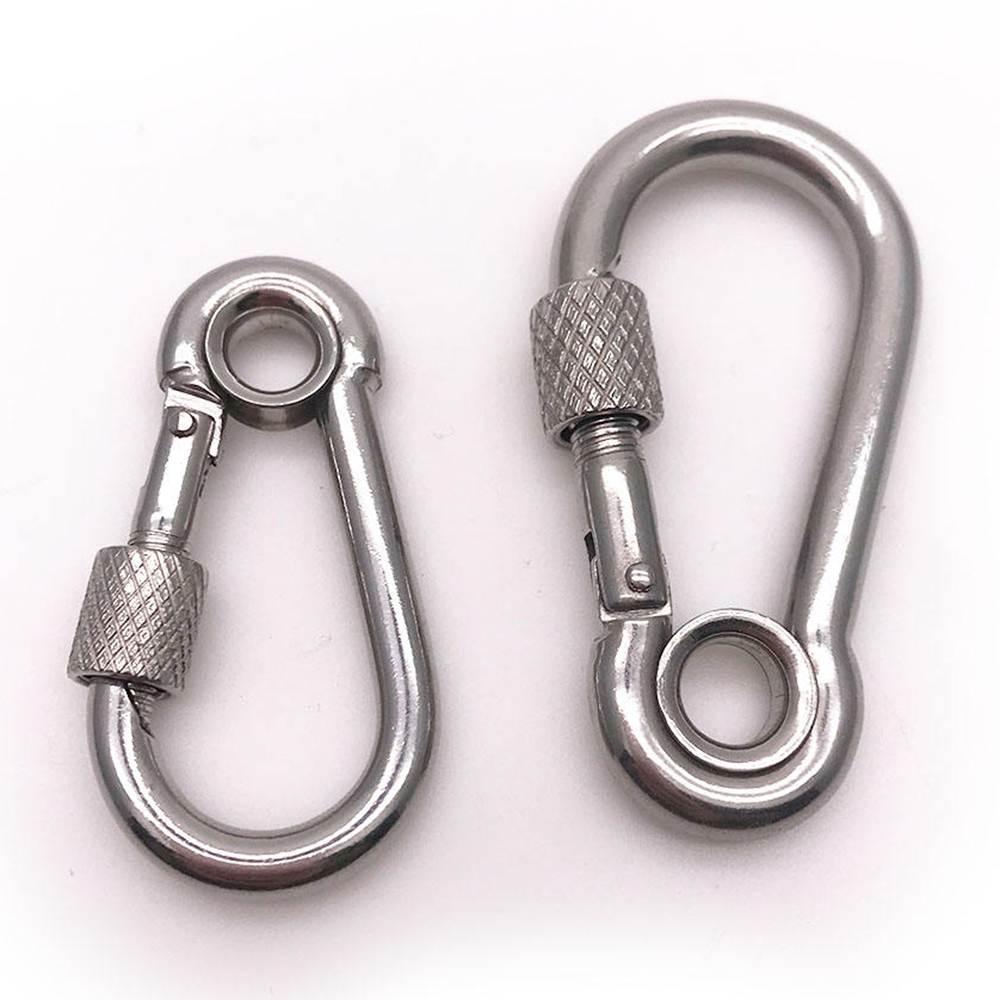 S-Snap hook with eyelet and screw 1