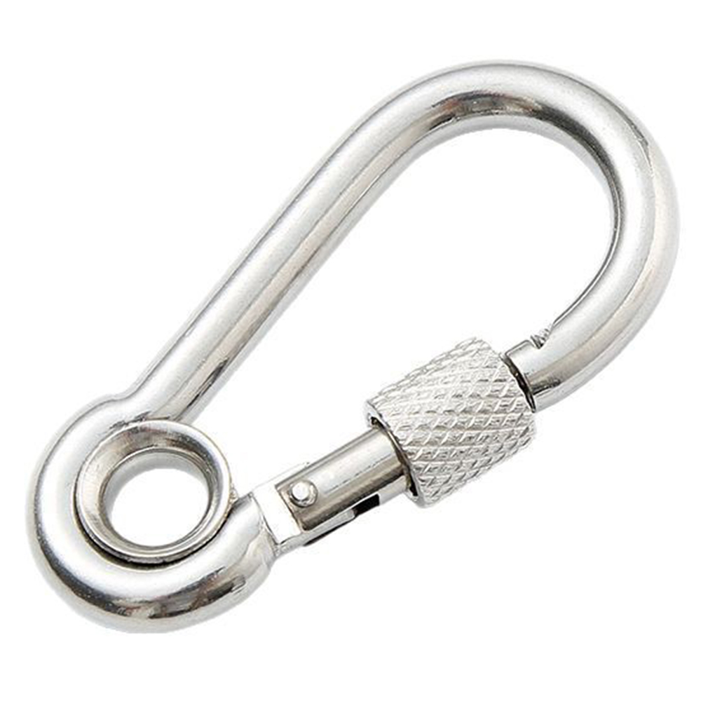 S-Snap hook with eyelet and screw 5