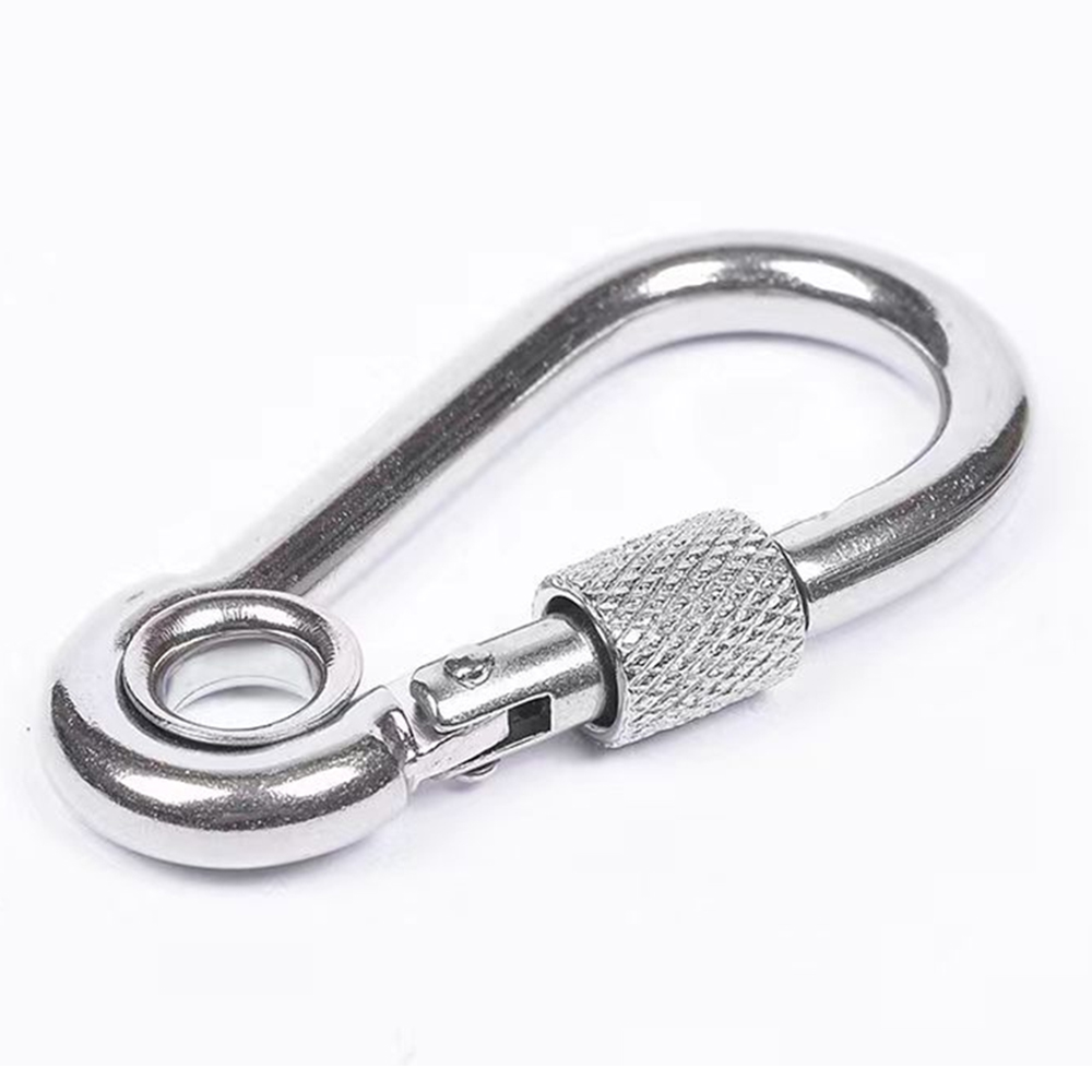 S-Snap hook with eyelet and screw 7