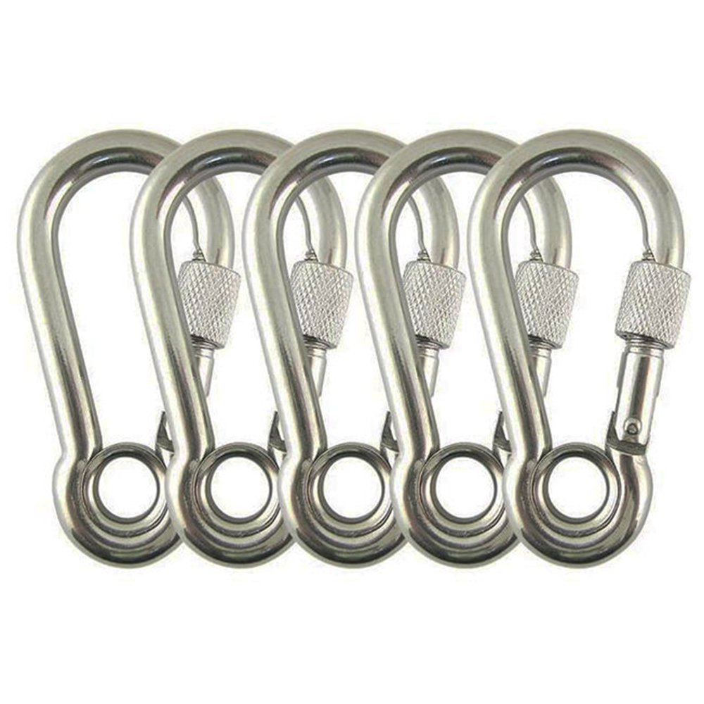S-Snap hook with eyelet and screw 8