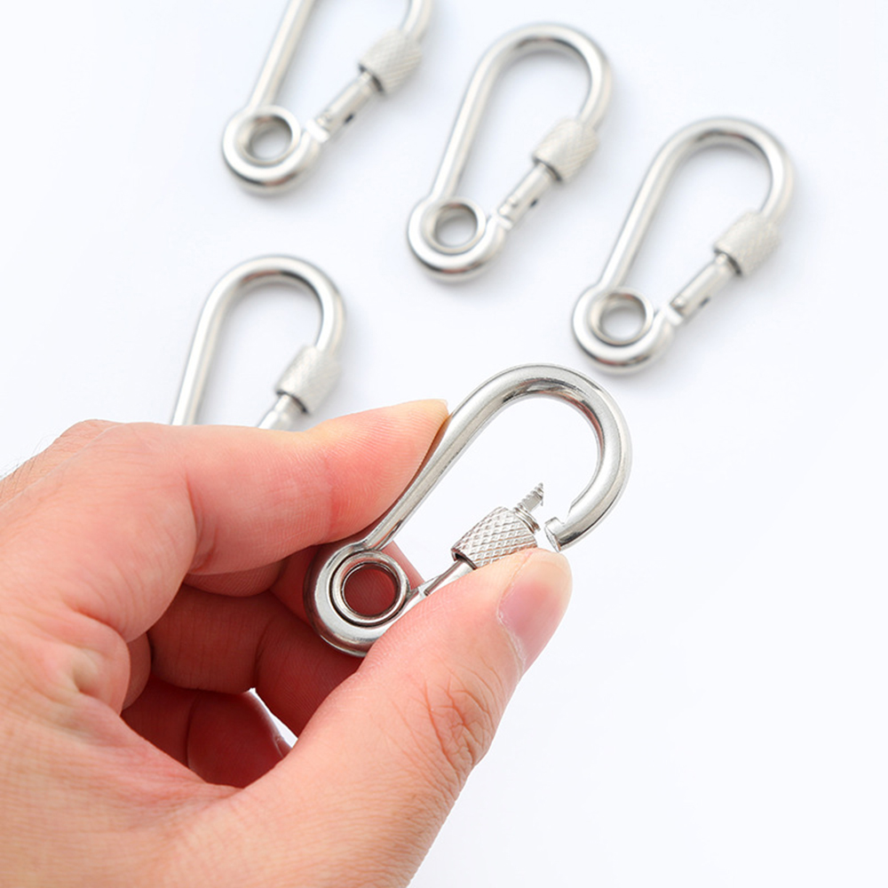 S-Snap hook with eyelet and screw 9