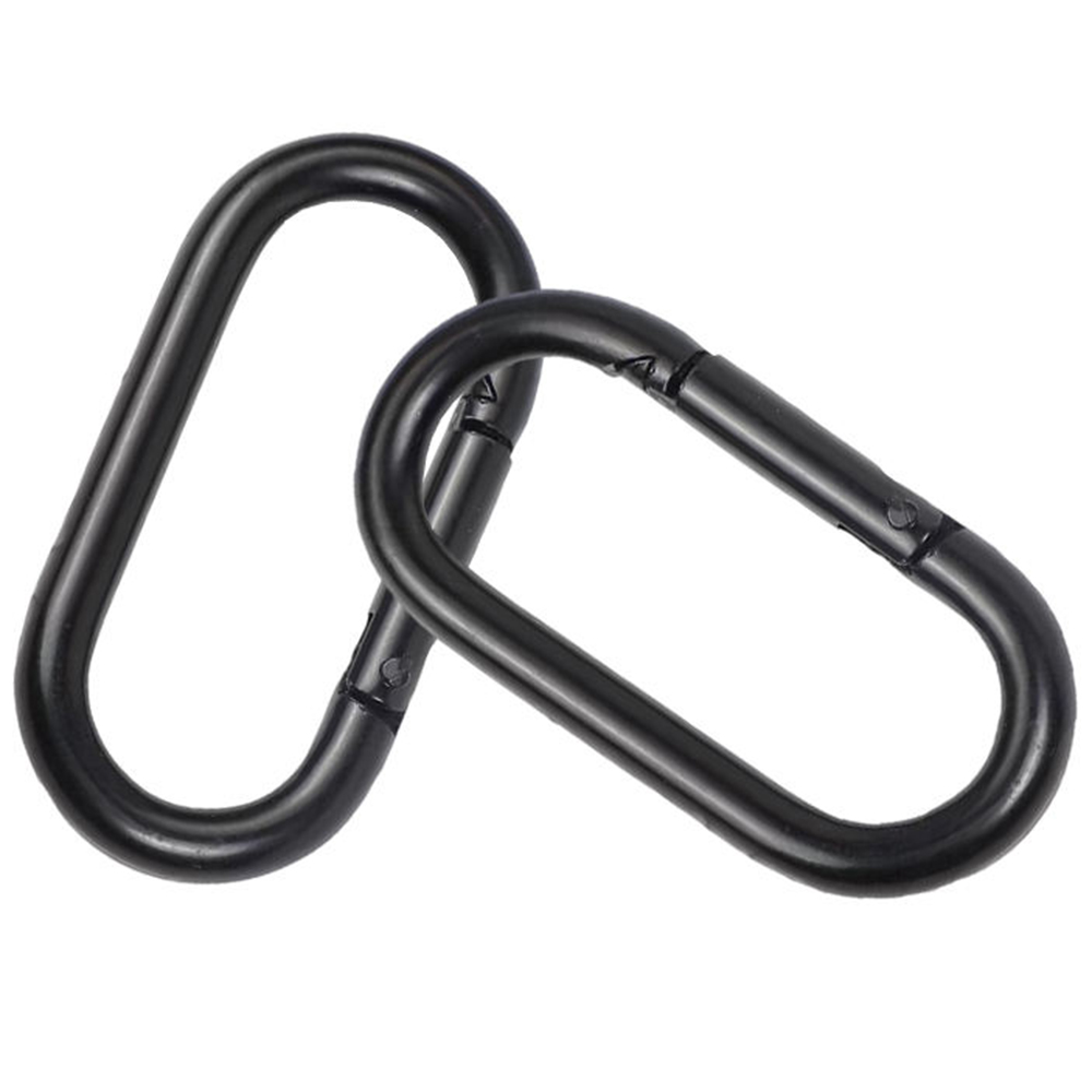 Black-Straight snap hook 2