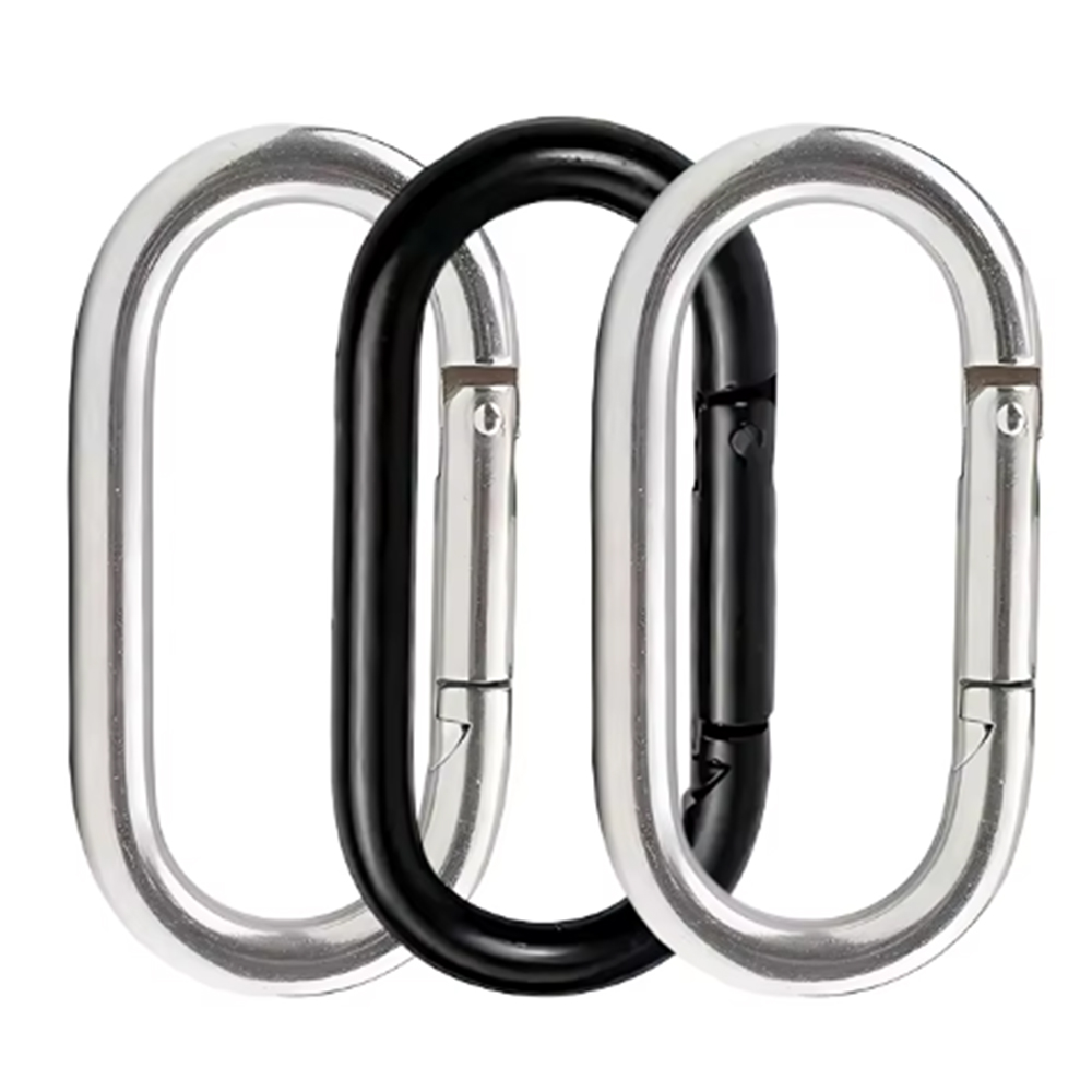 Black-Straight snap hook 8