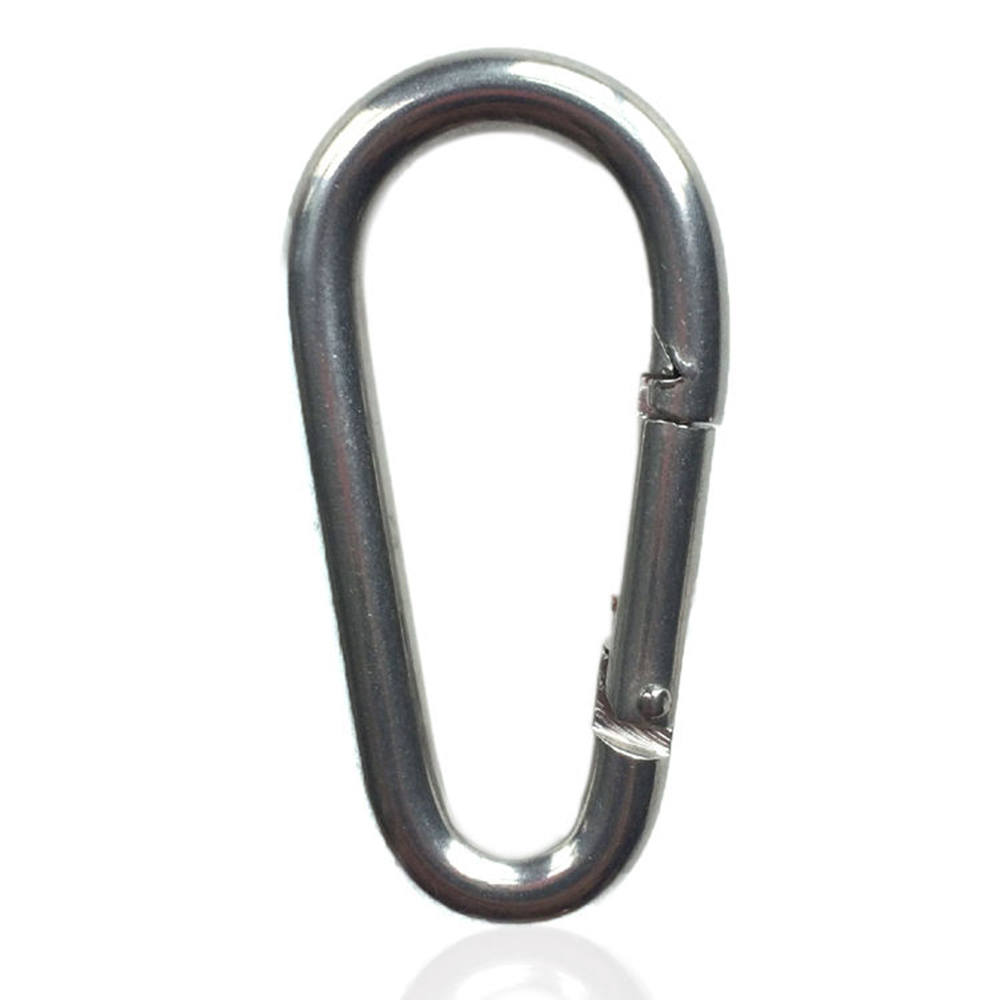 DIN5299 B Carabiner Egg Type Fire Brigade Snap Hook Hardware Buckle Zinc Plated Spring Hook