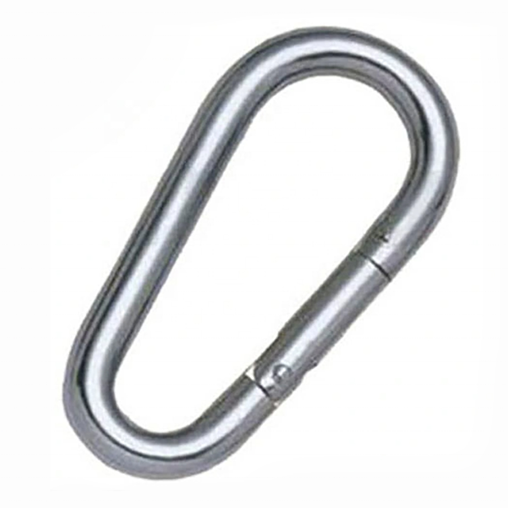 DIN5299B Spring Snap Hook Zinc Plated Spring Silver Climbing Hook Galvanized Metal Snap Hook