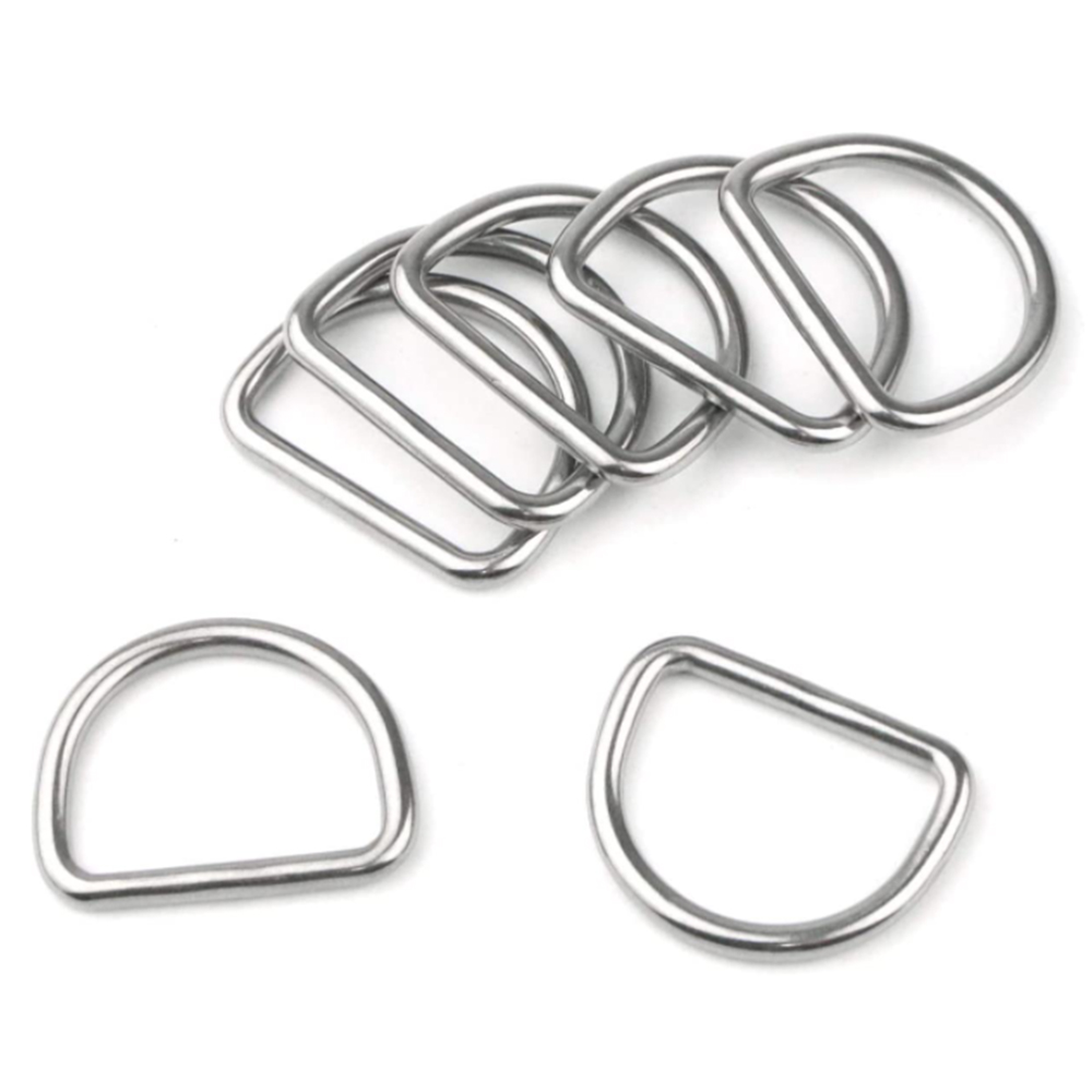 Rigging Hardware Fittings Stainless Steel 304 316 D-Ring Heavy Duty ...