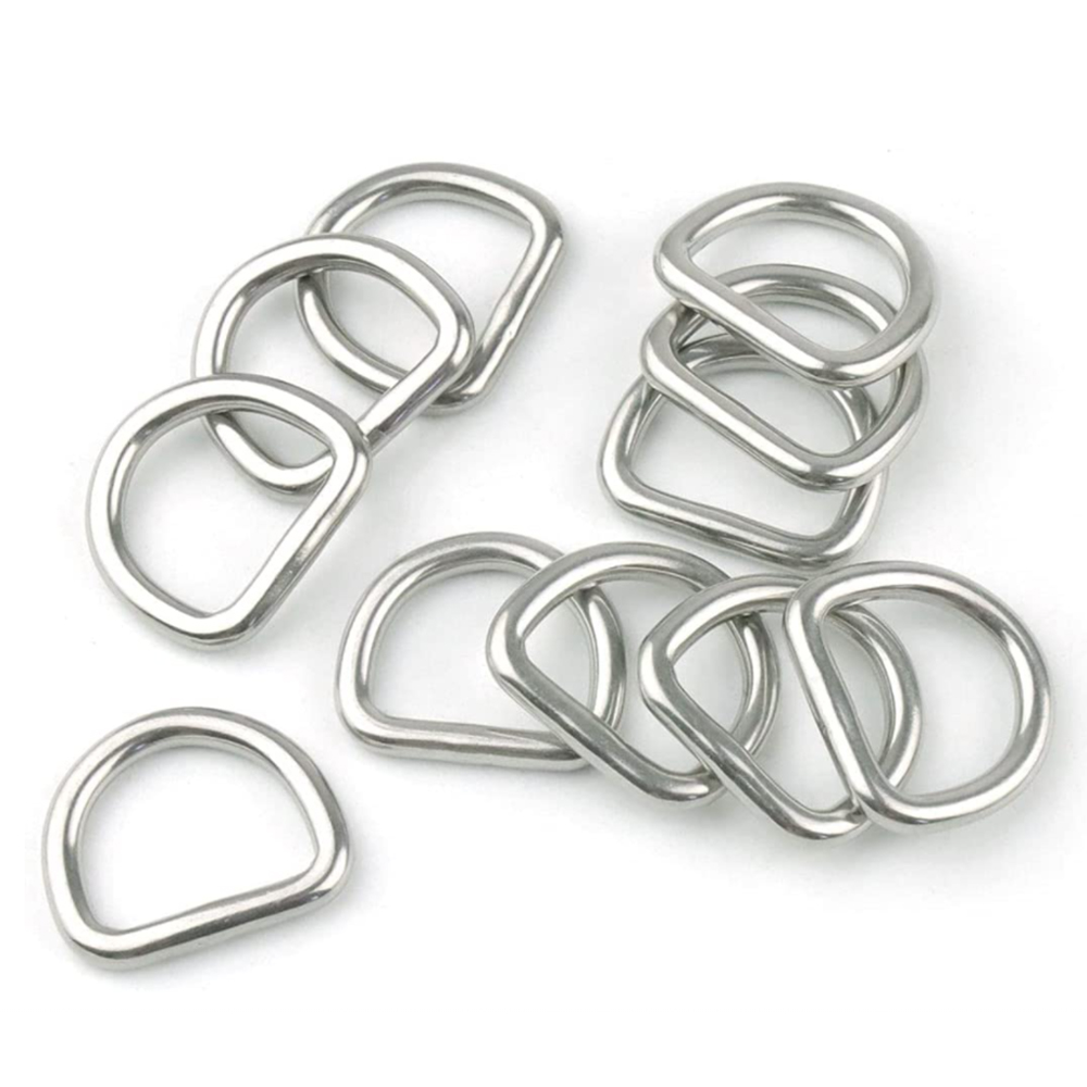 Rigging Hardware Fittings Stainless Steel 304 316 D-Ring Heavy Duty ...