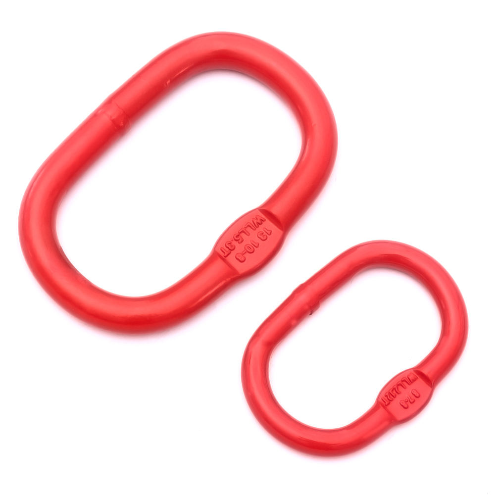 G80 Lifting Chain Accessories A343 Alloy Steel Welded Master Link With Flat