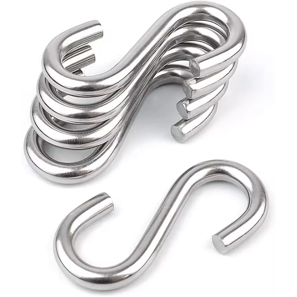 Heavy Duty S Hook Metal S Hanger Hook Stainless Steel S Shaped Hook for Hanging