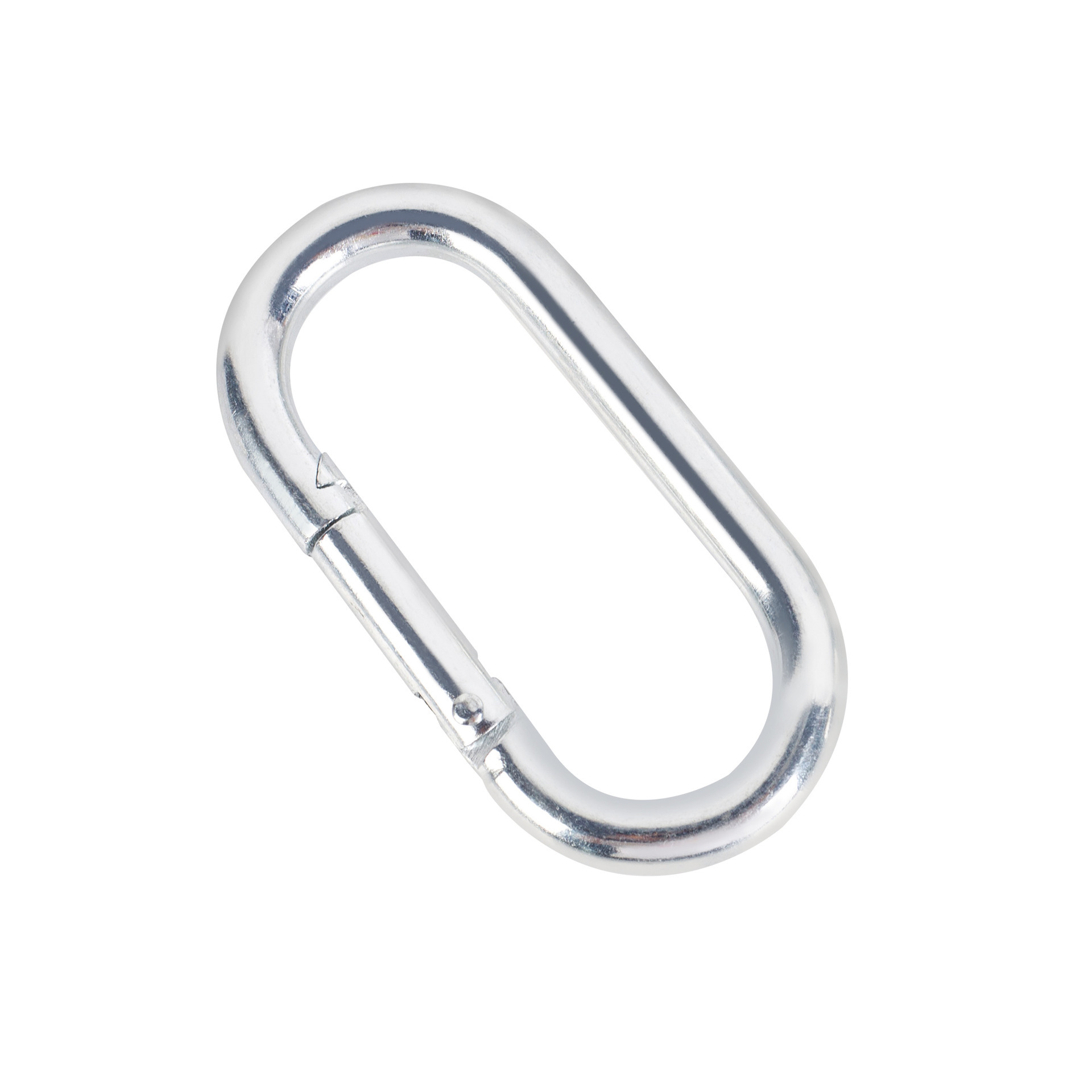 Galvanized Oval Shape Long Straight Snap Hooks Carabiners Heavy Duty Connector Quick Link