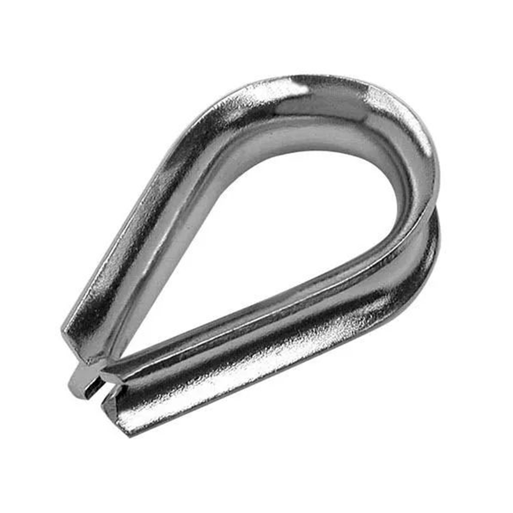 AISI316 AISI304 Stainless Steel Marine Italian Type Wire Rope Thimbles
