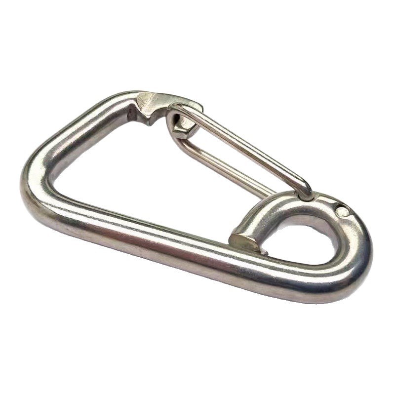 Quick Link Snap Hook Spring O Ring Simple Spring Clip Delta Snap Hooks 304 316 Stainless Steel