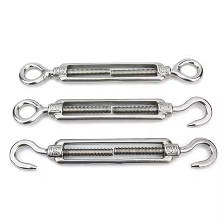 Rigging Hardware Eye Eye Din1480 Turnbuckle 316 Stainless Steel Open Body Turnbuckles
