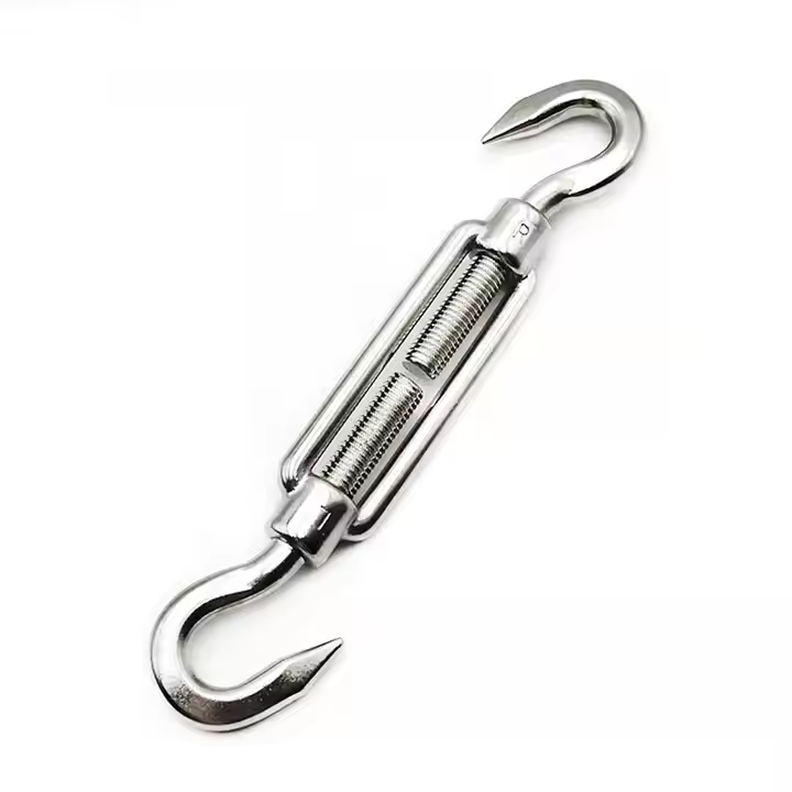Rigging Hardware Hook to Hook Din1480 Turnbuckle 316 Stainless Steel Open Body Turnbuckles