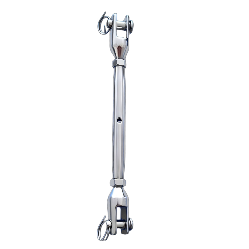 Rigging Screw AISI304 AISI316 Stainless Steel Machined JIS Type Jaw Jaw Closed Body Pipe Jaw-Jaw Turnbuckle