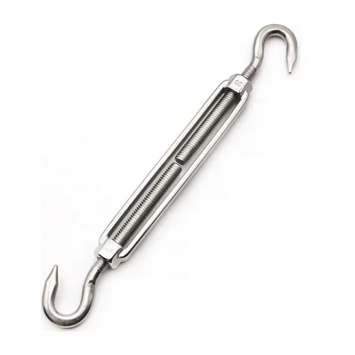 Rigging Screw Heavy Duty US Type Hook to Hook Turnbuckle 316 Stainless Steel Cable Wire Hook Hook US Style Turnbuckle