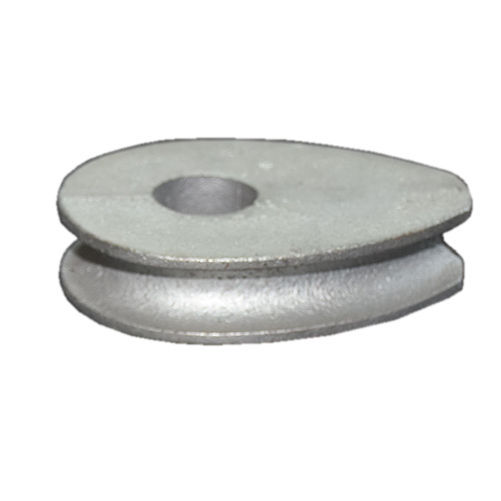Galvanized Casting Rope Thimble Heavy Duty Malleable Solid Cable ...