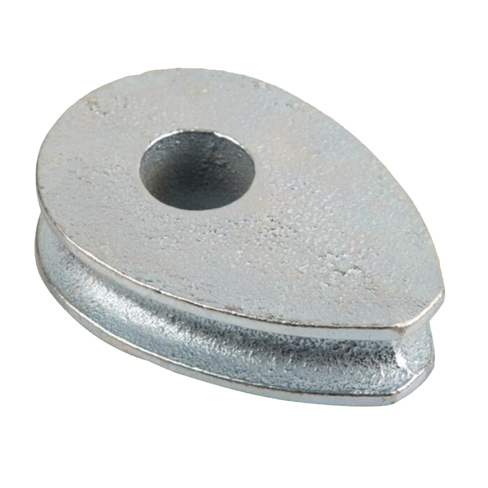 Galvanized Casting Rope Thimble Heavy Duty Malleable Solid Cable ...