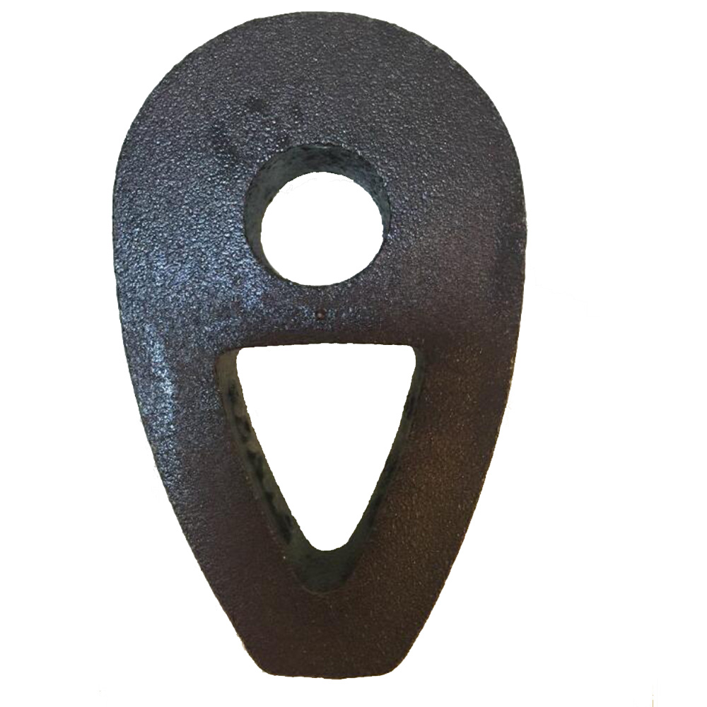 Galvanized DIN3091 Standard Cable Thimble Ductile Iron Malleable Wire Rope Thimbles