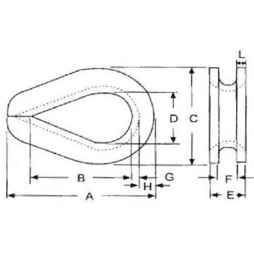 DIN6899A 4 500