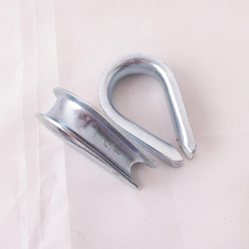 Dia. 1/2 in Carbon Steel Galvanized Thimble Rigging Cable Thimble Wire ...